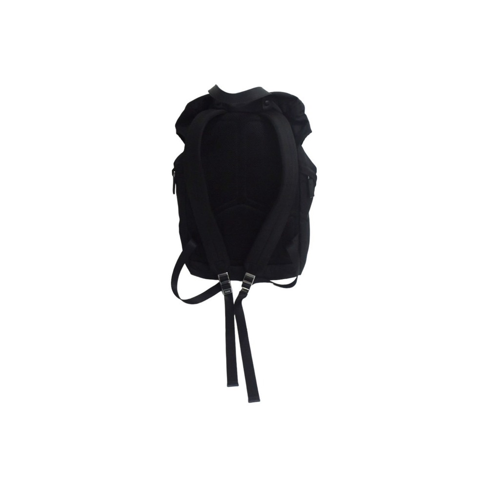 Prada Silver Multicolor Backpack Logo Triangle